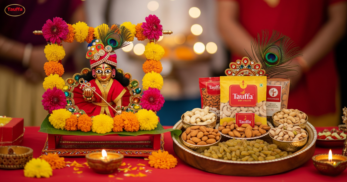 Celebrate Janmashtami with Tauffa Dry Fruits’ Divine Bhog Recipes