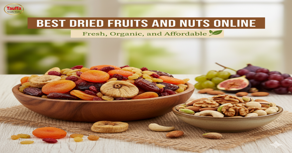 Best Dried Fruits and Nuts Online – Fresh, Organic, and Affordable