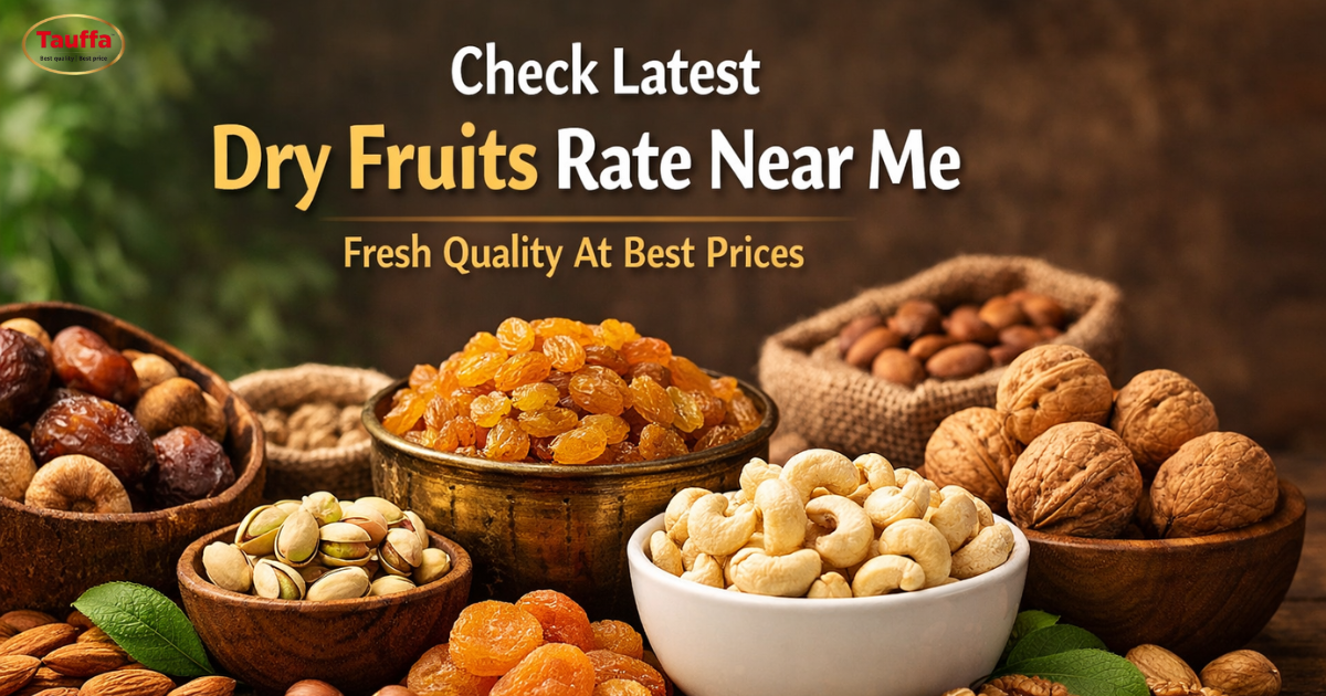 Check Latest Dry Fruits Rate Near Me – Fresh Quality At Best Prices