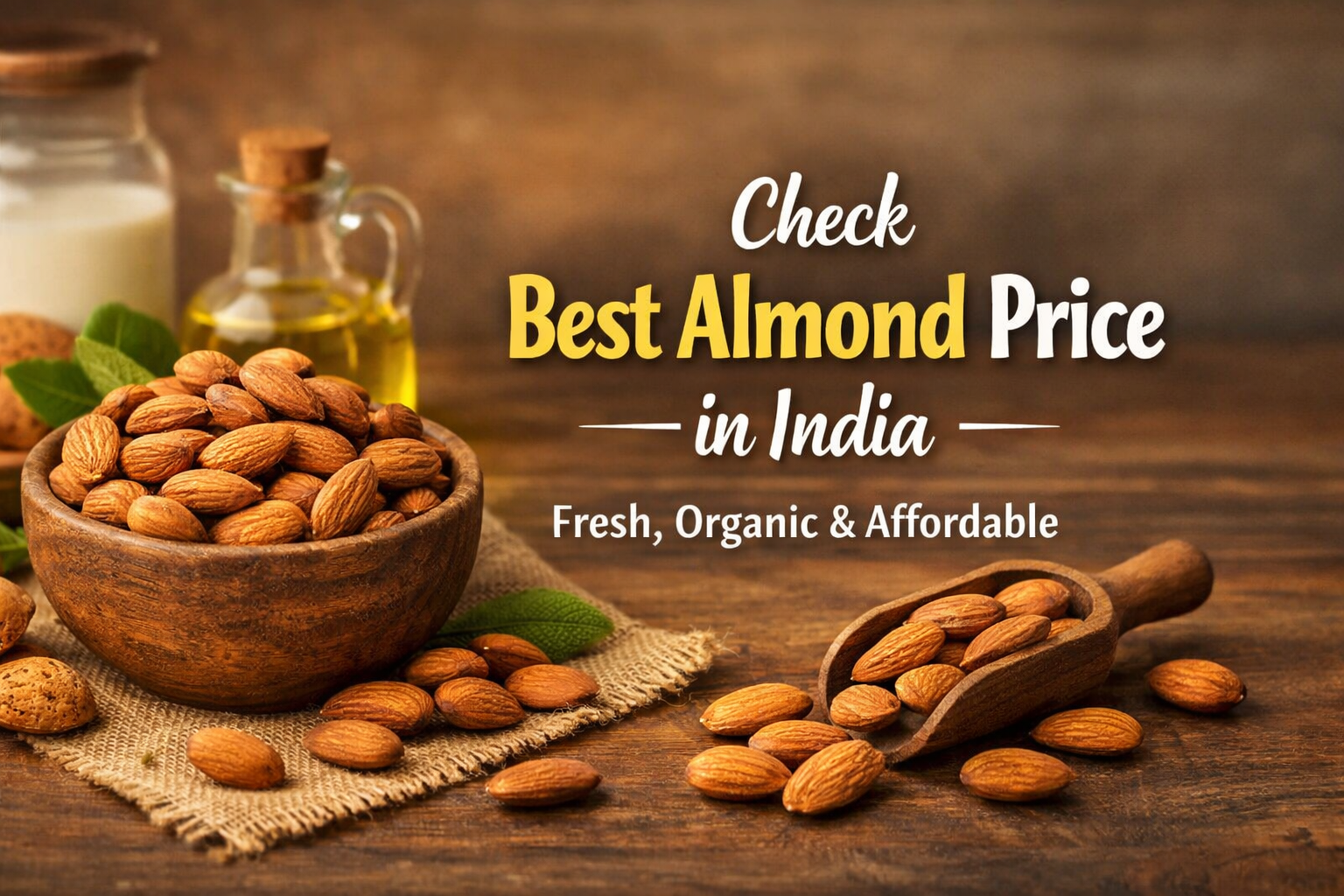 Check Best Almond Price in India – Fresh, Organic & Affordable