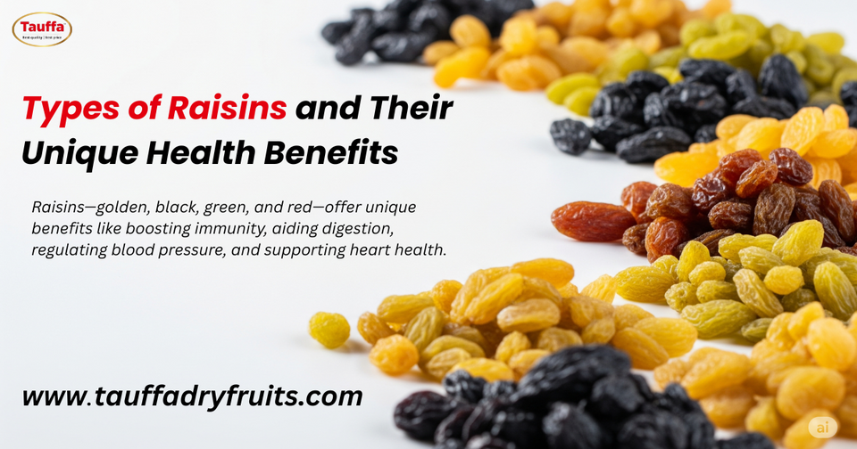 Types of Raisins and Their Unique Health Benefits