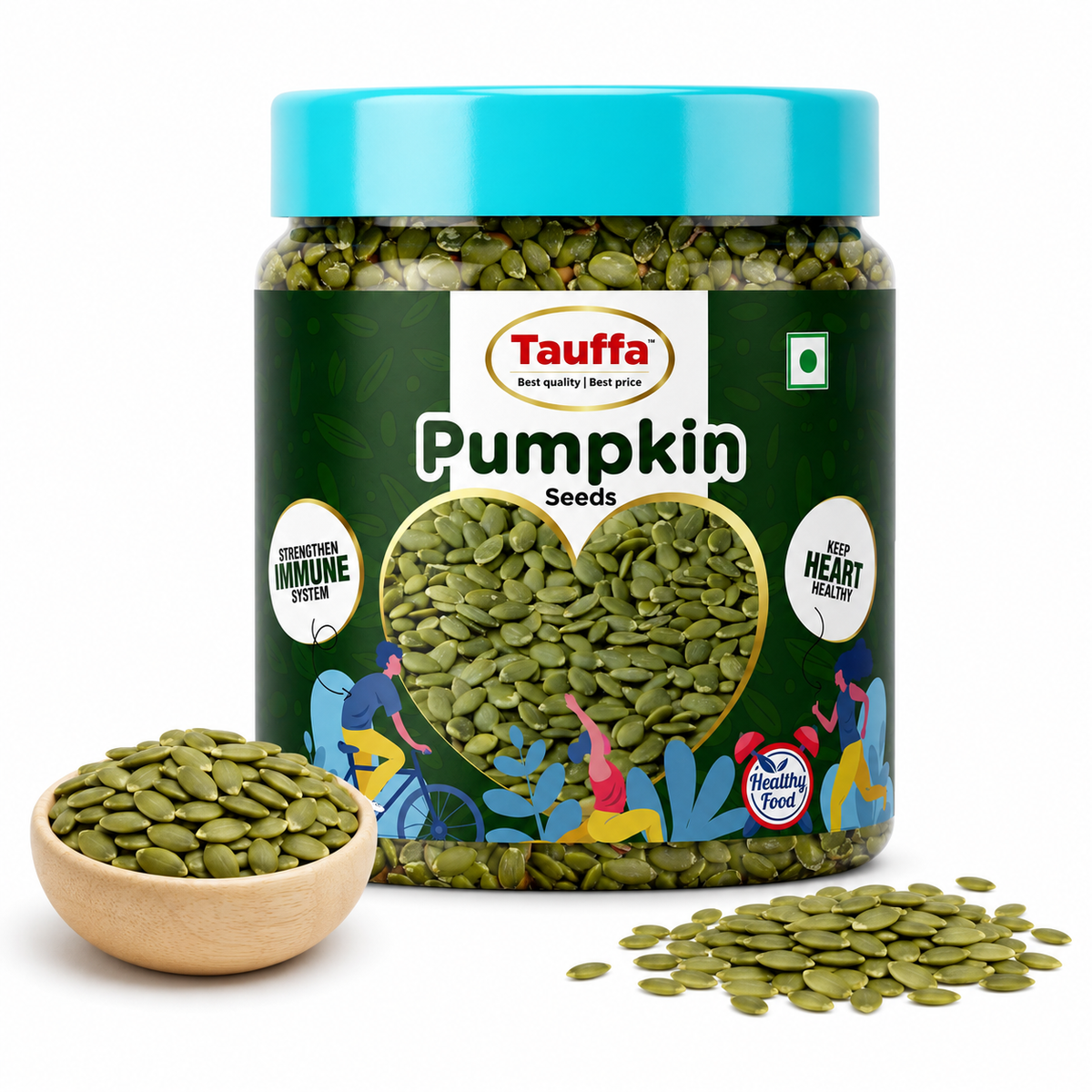 Premium Raw Pumpkin Seeds 250g | AAA Grade Kaddu Beej