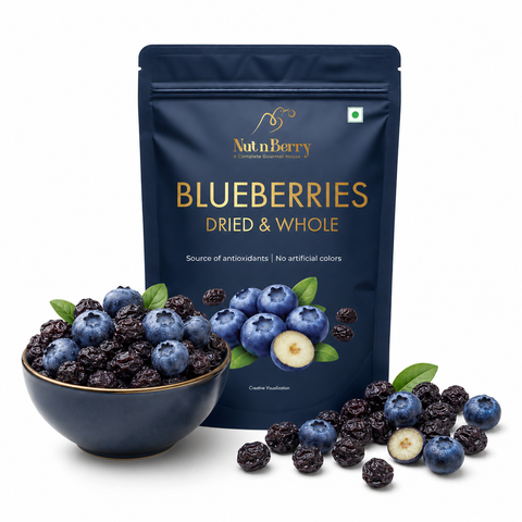 Dried Blueberries | Naturally Antioxidant-Rich