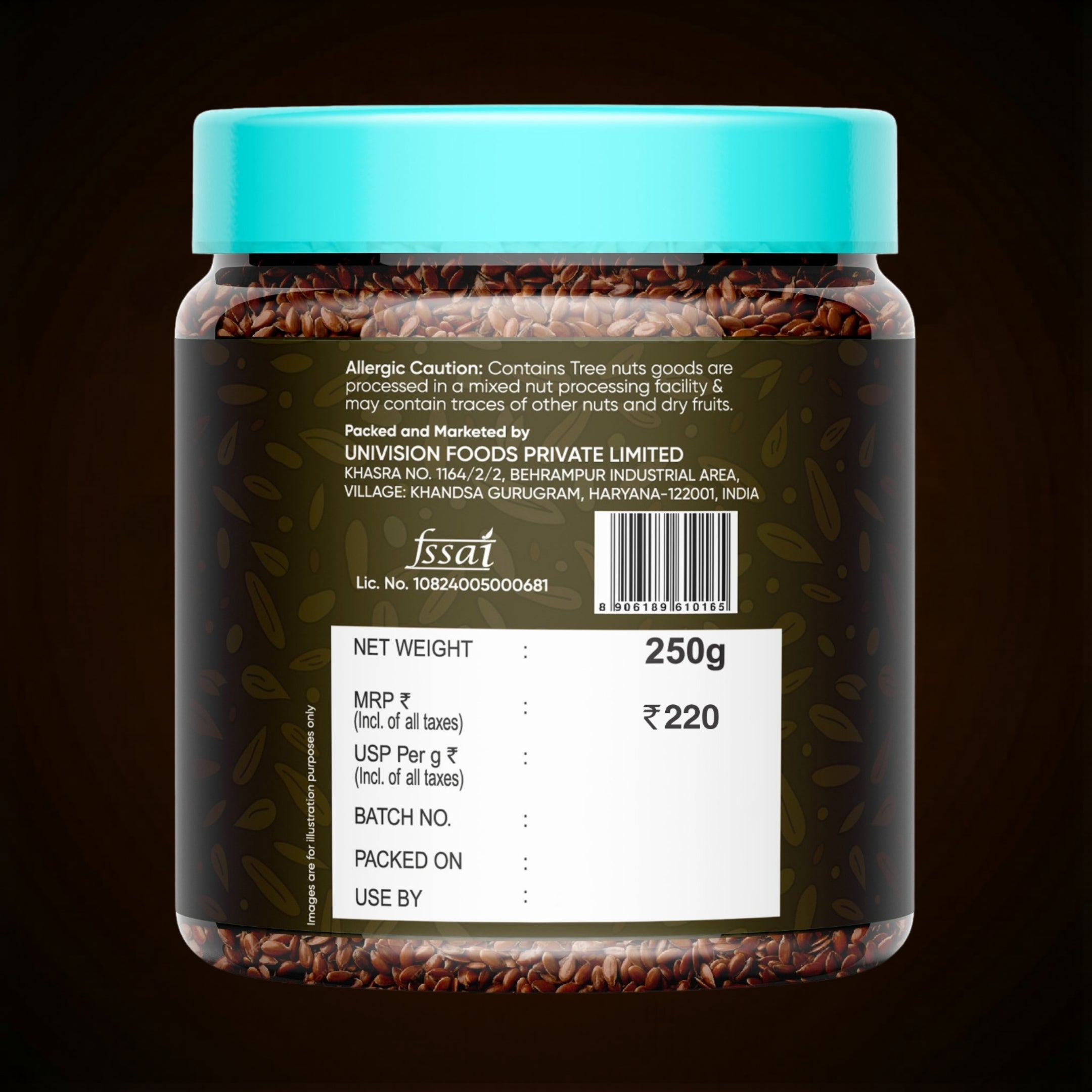 Flax Seeds 250g | Omega 3 Rich Superfood Seeds