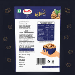 Tauffa Silver Class Walnut Kernels 250g | Premium Walnuts Without Shell | Akhrot Giri | High in Omega-3 | Healthy Snacking & Brain-Boosting Snack