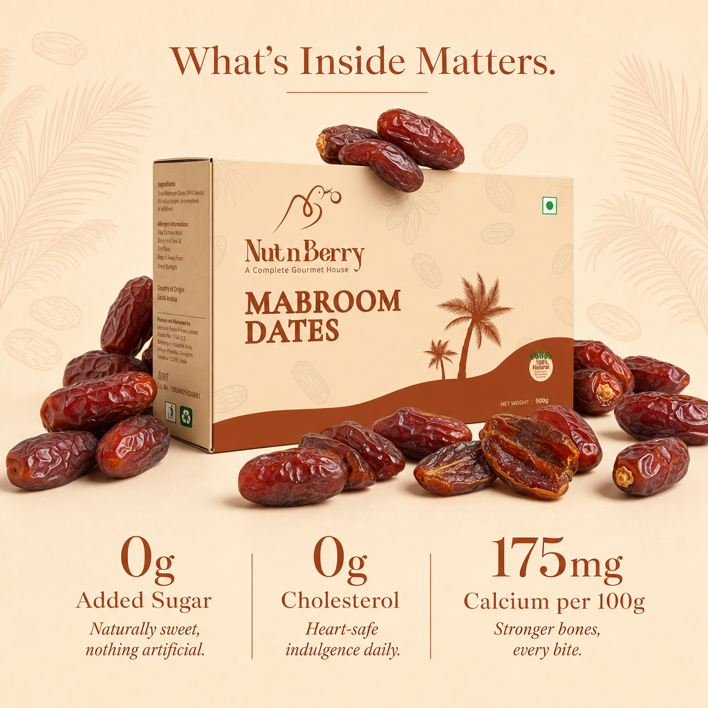 Mabroom Dates 500g | Premium Saudi Arabia Khajoor