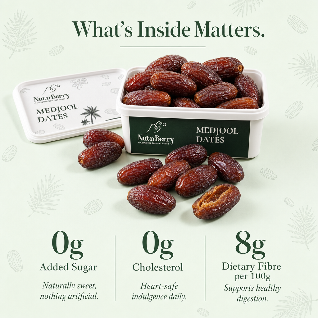Medjool Dates 500g | Jumbo Size Jordan Khajoor