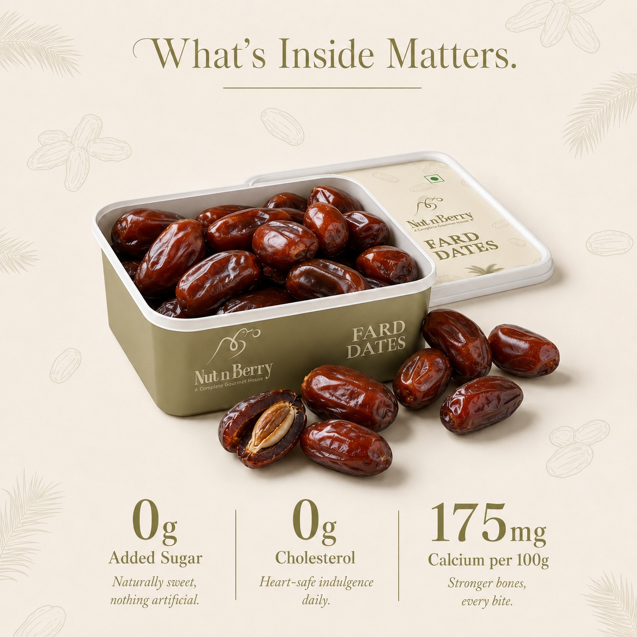 Fard Dates 500g – Premium Khajoor, Rich in Fibre & Potassium