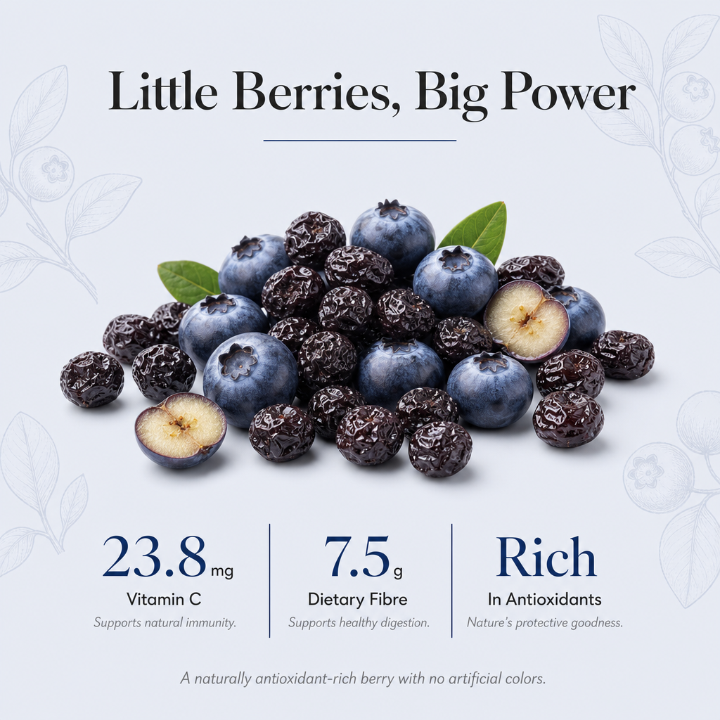 Dried Blueberries 150G | Naturally Antioxidant-Rich
