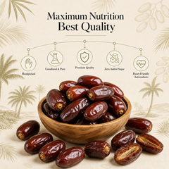 Nut n Berry Fard Dates 500g – Premium Khajoor, Rich in Fibre & Potassium | Naturally Sweet Khajur, No Added Sugar