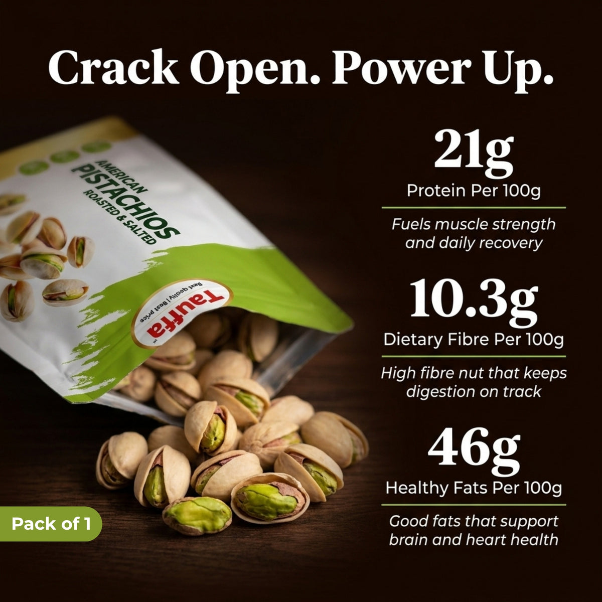 American Pistachios Roasted & Salted - 250g Pack