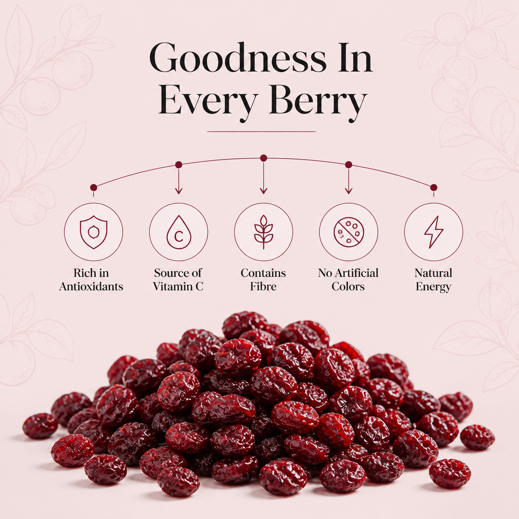 Dried Cranberries 150G | Naturally Antioxidant-Rich