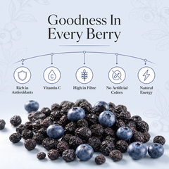 Nut n Berry Dried Blueberries | Naturally Antioxidant-Rich