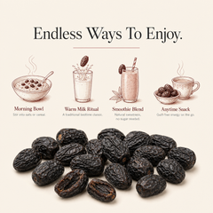 Nut n Berry Ajwa Dates 500g | Authentic Saudi Arabia Khajoor | Naturally Sweet Khajur, No Added Sugar