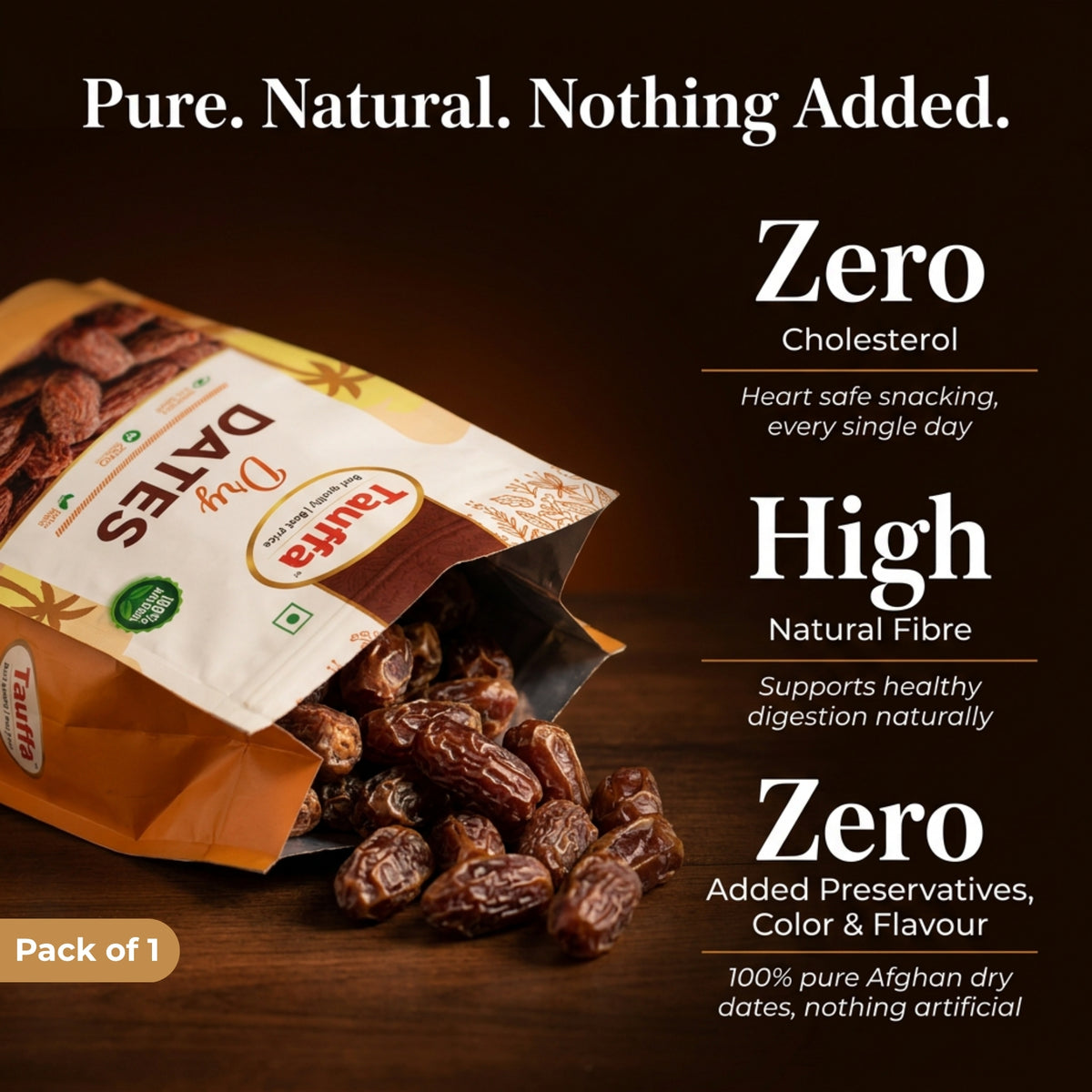 Premium Dry Dates 500g | Chuhara/Sukha Khajoor