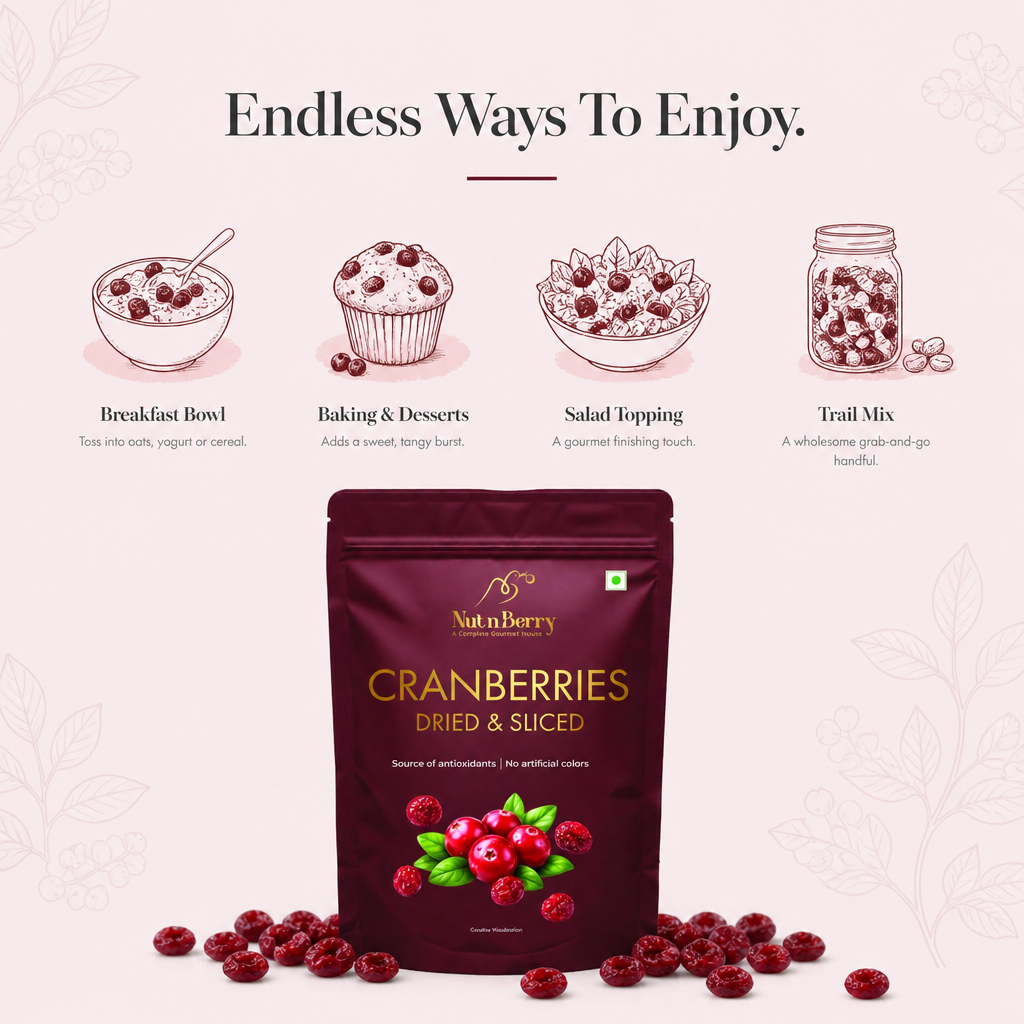 Dried Cranberries 150G | Naturally Antioxidant-Rich