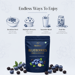 Nut n Berry Dried Blueberries | Naturally Antioxidant-Rich