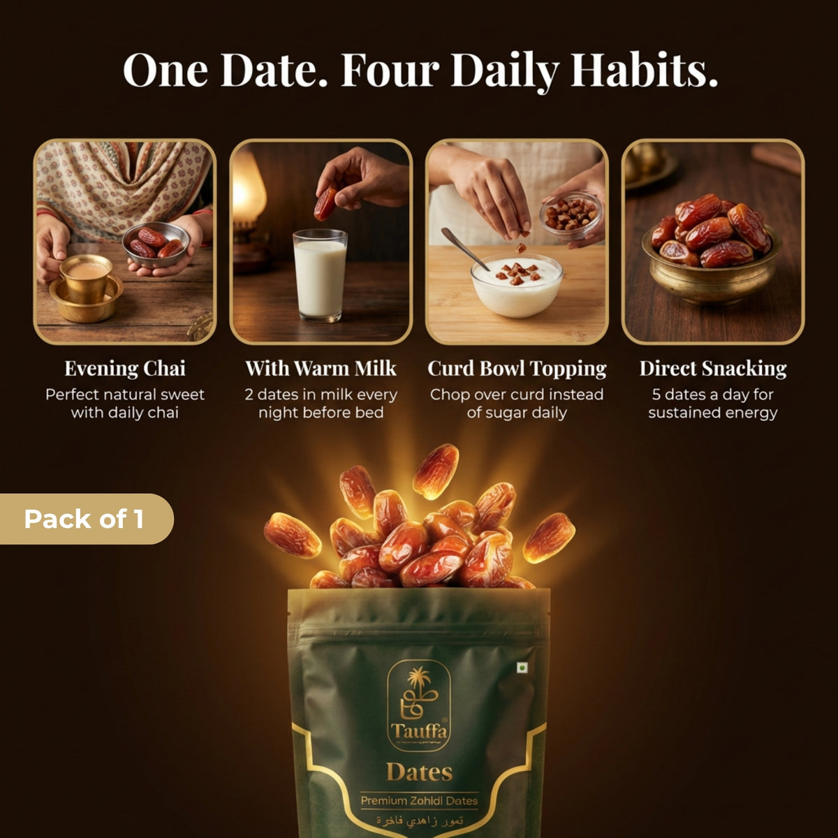 Premium Zahidi Dates 500G  – Naturally Sweet, Nutrient-Rich Dry Fruits