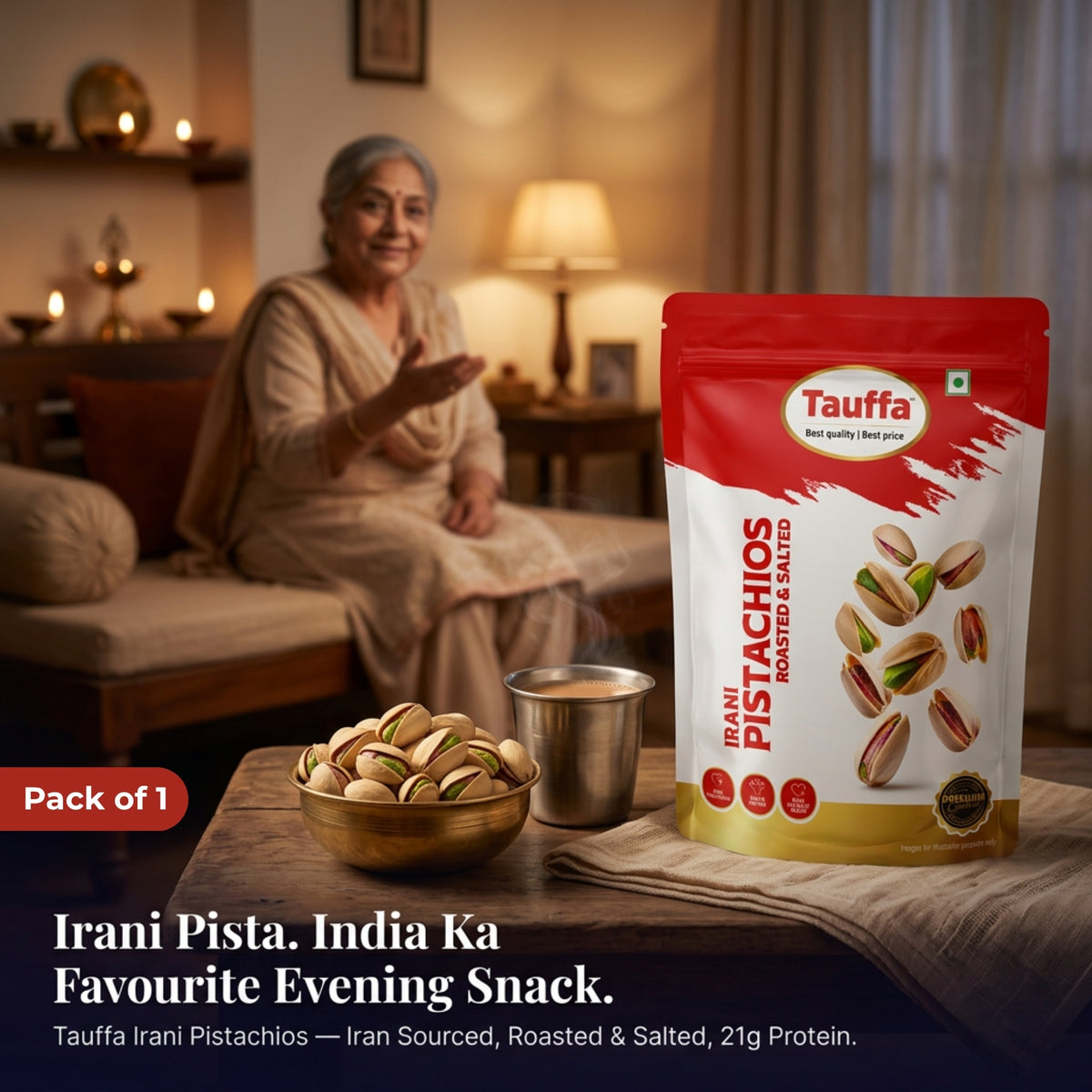 Irani Pistachios Roasted & Salted 250g