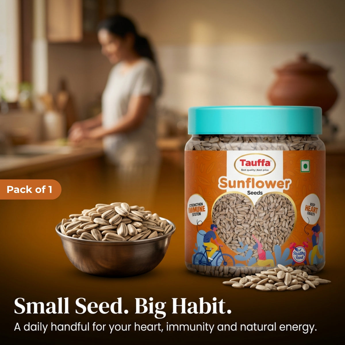 Sunflower Seeds 250g | Roasted Healthy Snack
