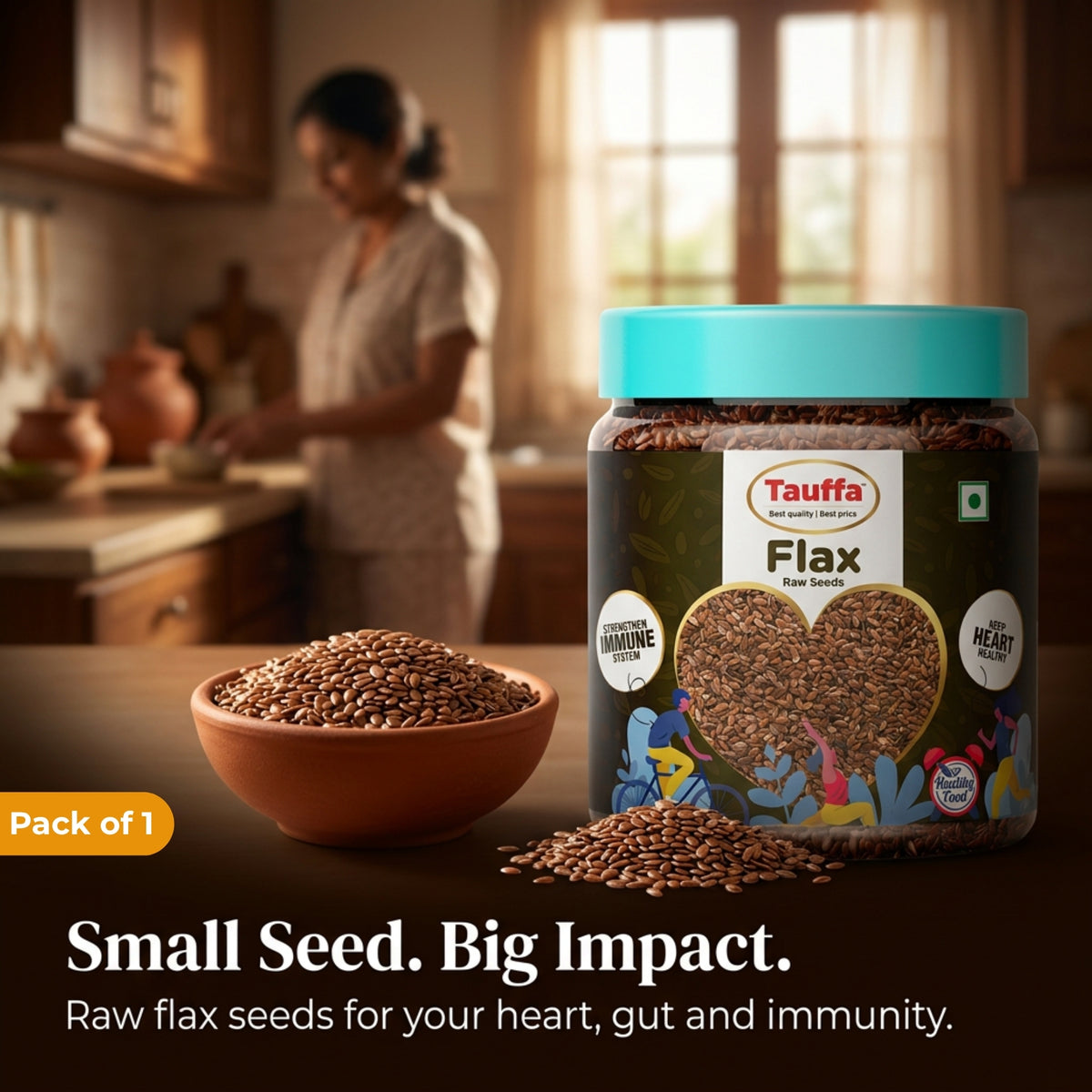 Flax Seeds 250g | Omega 3 Rich Superfood Seeds