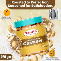 Tauffa Roasted & Salted Cashews