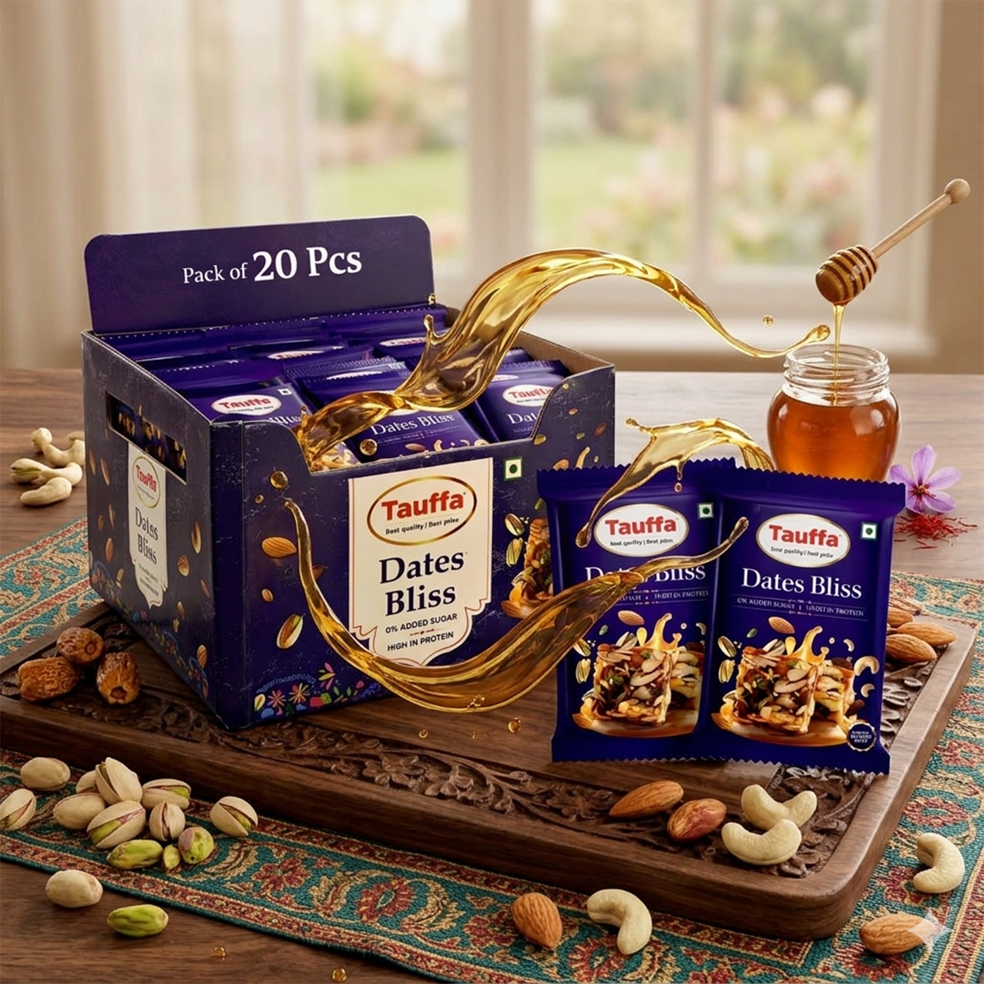 Tauffa Date Bliss (pack of 20)