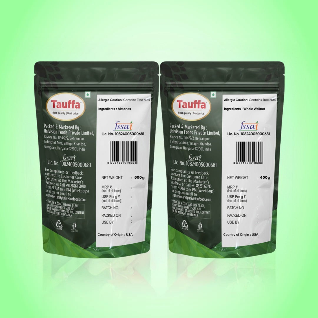 Tauffa Almond & Walnut Combo