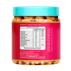 Tauffa Roasted & Salted Cashews